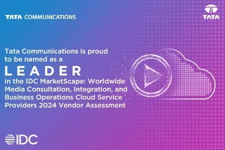 Tata Communications Named Leader in IDC MarketScape 2024