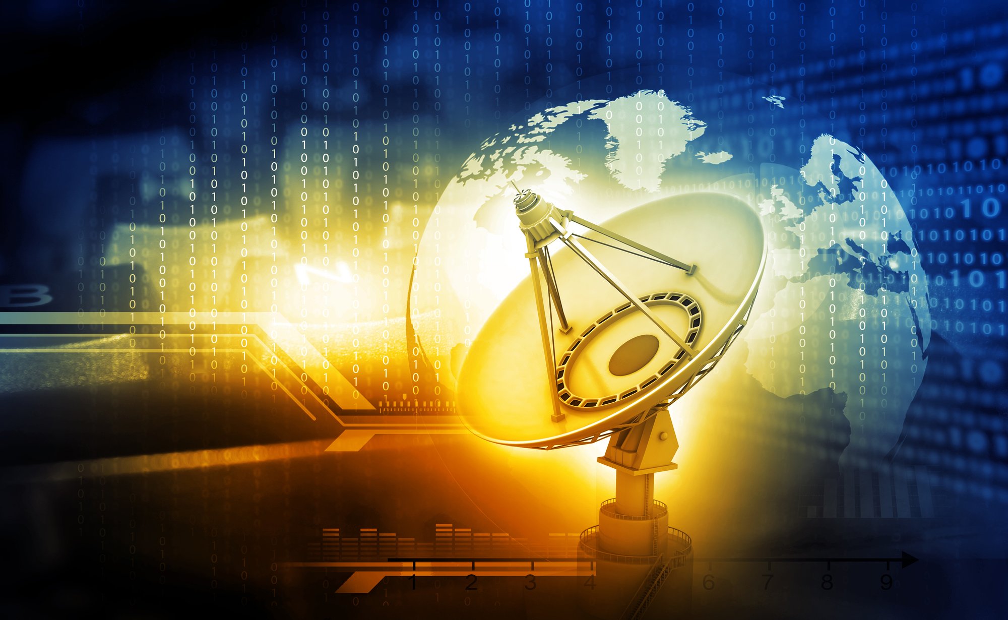 Satellite teleport service