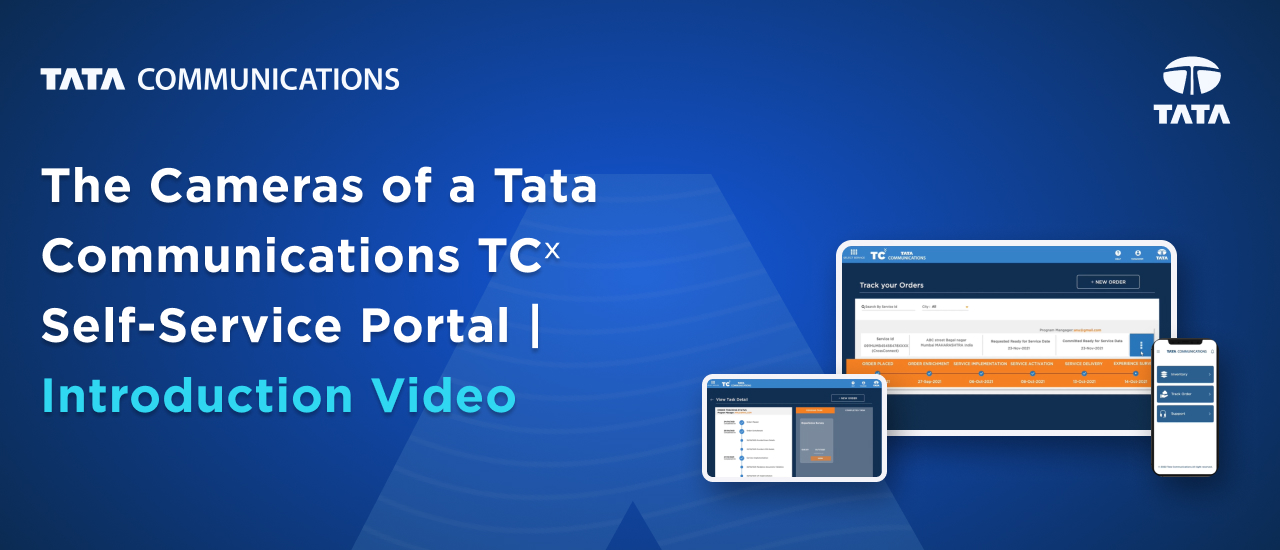 Tata Communications TCˣ Self-Service Portal | Introduction Video