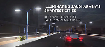 Intelligent illumination lights up streets of a saudi province