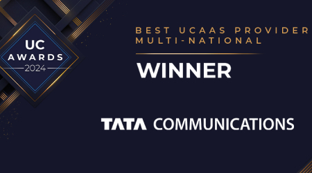Tata Communications GlobalRapide Wins Best UCaaS Provider Multinational Award at UC Awards 2024