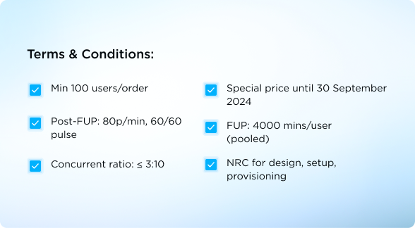 Jamvee Limited Offer - Terms & conditions Jamvee Limited Offer - Terms & conditions